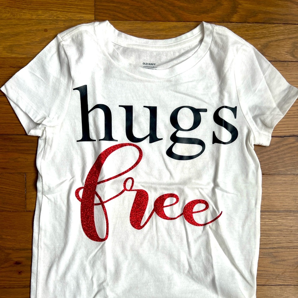 Valentine’s Day custom shirt. Kids size 6/7 (small). Like new.